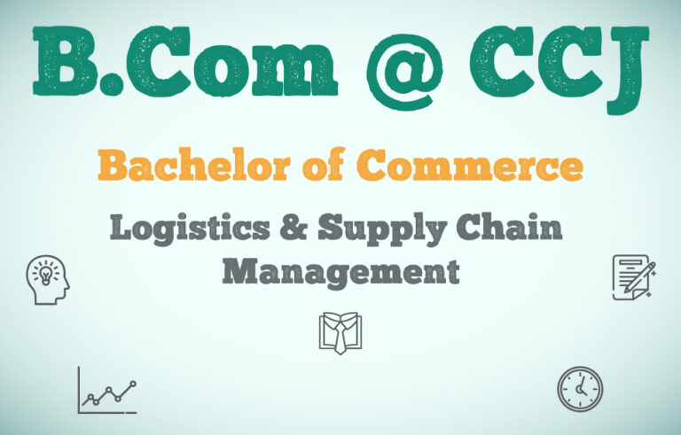 Under Graduate Program | B.Com Regular, B.Com Logistics And Supply ...